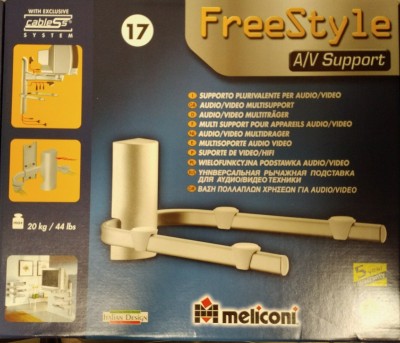 Кронштейн Meliconi Support FreeStyle (480415) для любой техники с максимальным весом до 20 кг 