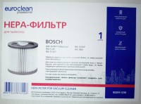 Hepa фильтр EURO Clean BGSM-1230 из полиэстера (синтетика) для пылесоса BOSCH Тип 2 607 432 001