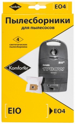 Синтетические пылесборники Komforter EO4 для пылесосов BORK, EIO 