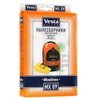 Бумажные пылесборники Vesta Filter MX 09 для пылесосов MOULINEX