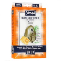 Бумажные пылесборники Vesta Filter ER 03 для пылесосов