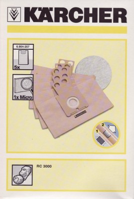 Бумажные пылесборники Karcher 6.904-257 
