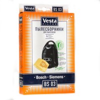 Бумажные пылесборники Vesta Filter BS 03 для пылесосов BOSCH, SIEMENS тип BBZ41FP