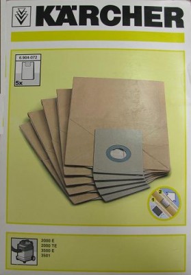 Бумажные пылесборники Karcher 6.904-072 для пылесосов серии TE 