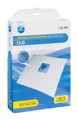 Синтетические пылесборники Neolux LG-06 для пылесосов LG 