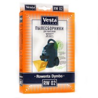 Бумажные пылесборники Vesta Filter RW 02 для пылесосов ROWENTA