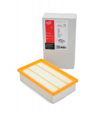 Фильтр предмоторный складчатый ZS 011 из белой целлюлозы (бумага) для пылесосов BOSCH GAS 35, KARCHER NT 35 тип 6.904-367 