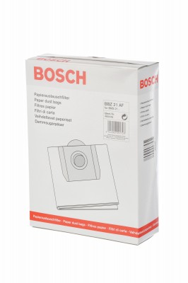 Бумажные мешки для пылесоса BOSCH 00460448 BMZ21AF для моделей BMS, тип &quot;W&quot; (4шт) 