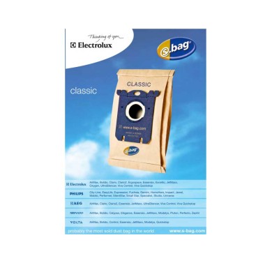Бумажные пылесборники с картонной рамкой Electrolux E200 для пылесосов с мешком Тип S-bag 