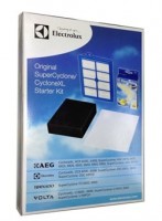 Набор фильтров для пылесоса Electrolux VCSK SuperCyclone Starter Kit  включающий Hepa фильтр EFH12W, деодорант ZE211 лимон  и моторный фильтр